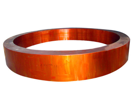 Forjamento de aço giratório Ring Kiln Tyre do secador 42CrMo4 com grande diâmetro